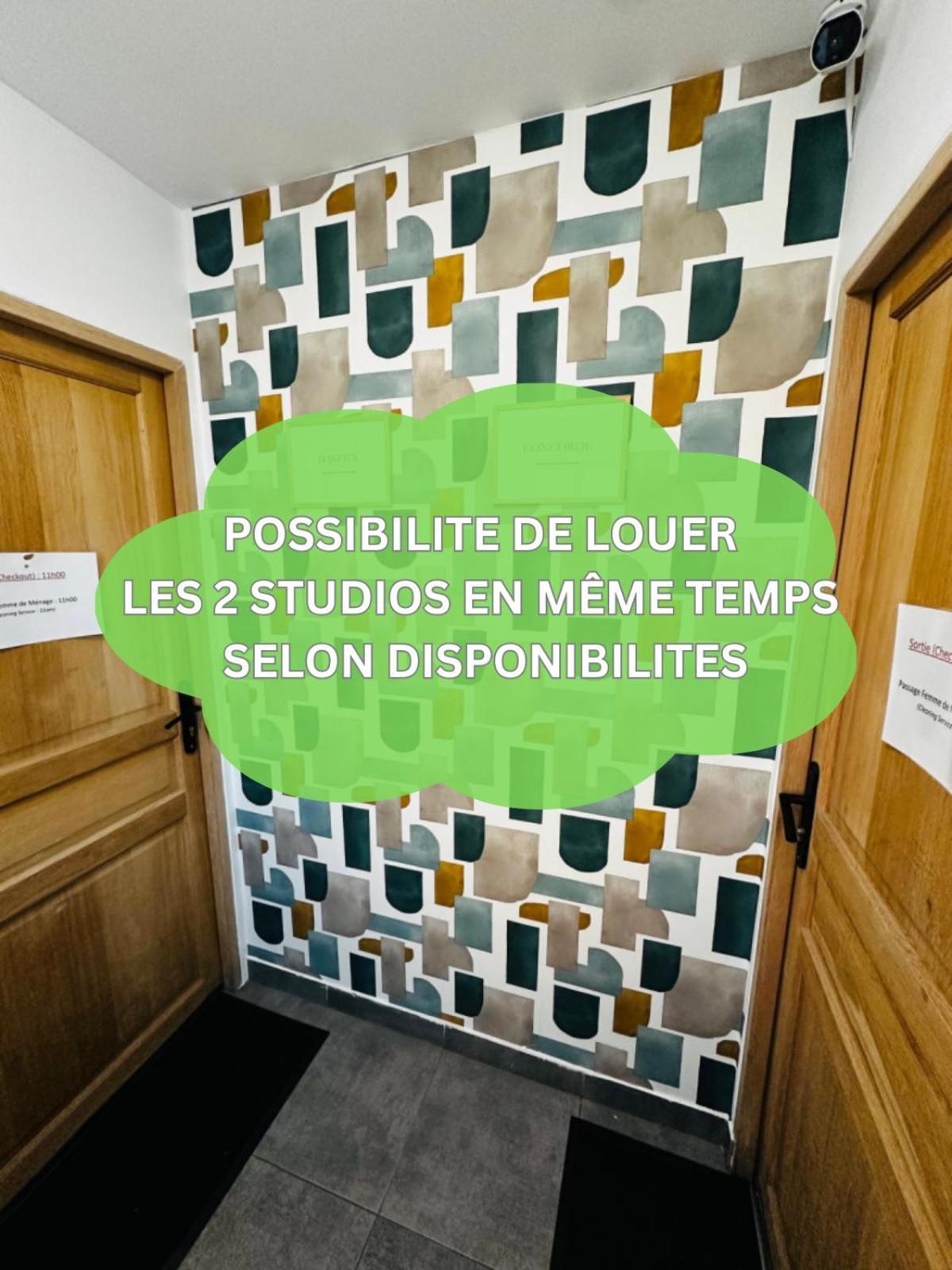 Btobed - Location Professionnelle - 2 Studios Confort - Proche Parc Des Expos Et Stade De France ル・ブールジェ エクステリア 写真